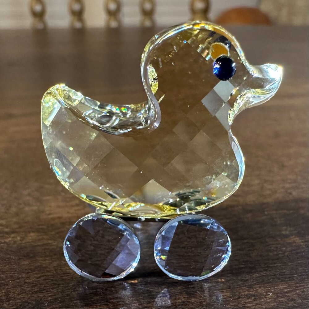 RETIRED Swarovski Crystal Memories Figurine w/Box - Lucy the Duck - 9460 200 001 - Picture 3 of 7